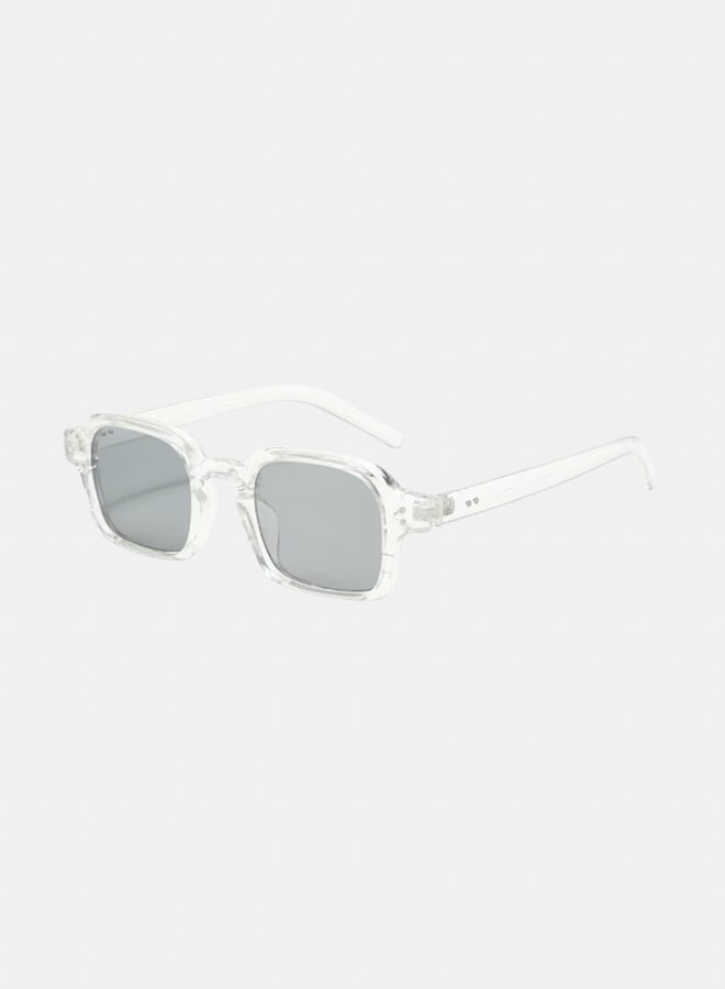 Axis Light Grey Full Rim Square Sunglasses